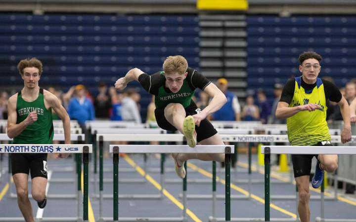 Section III boys indoor track event leaders (through Dec. 10)