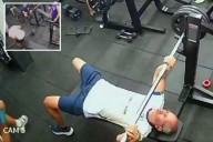 Man drop barbell on chest at gym and dies: video