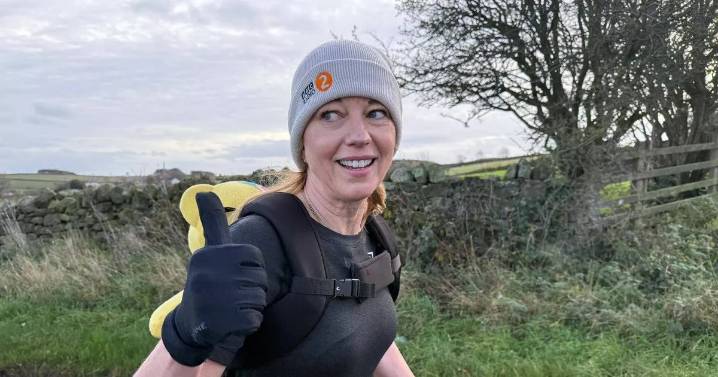 Sara Cox coping with 'disgusting' injury one month after monster marathon challenge