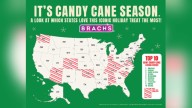 BRACH'S: Indiana features in top 10 ranking of candy cane loving states