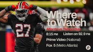 Where to watch Atlanta Falcons at Tampa Bay Buccaneers