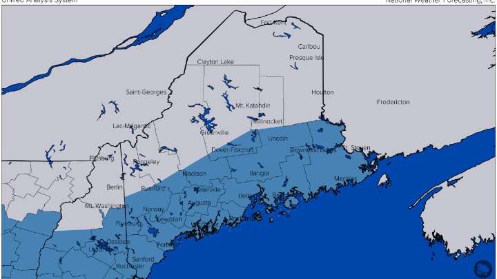 Six-plus inches expected for much of Maine in Tuesday snowstorm