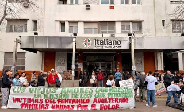 Fentanilo mortal: nueva marcha en Plaza Moreno