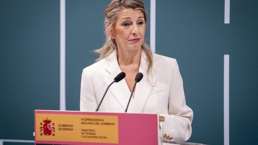 Yolanda Díaz exige a Sánchez una reacción y un cambio profundo en el Gobierno: "Así no podemos seguir"