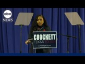 Rep. Jasmine Crockett launches Senate run in Texas