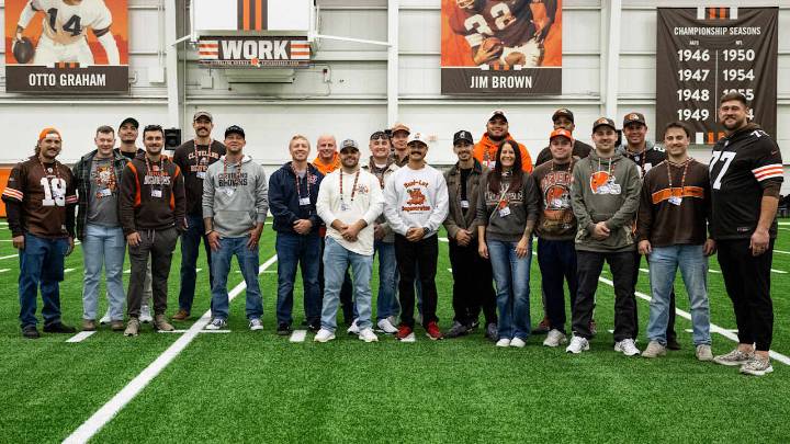 Browns and Bud Light honor first responders and military families in month of November