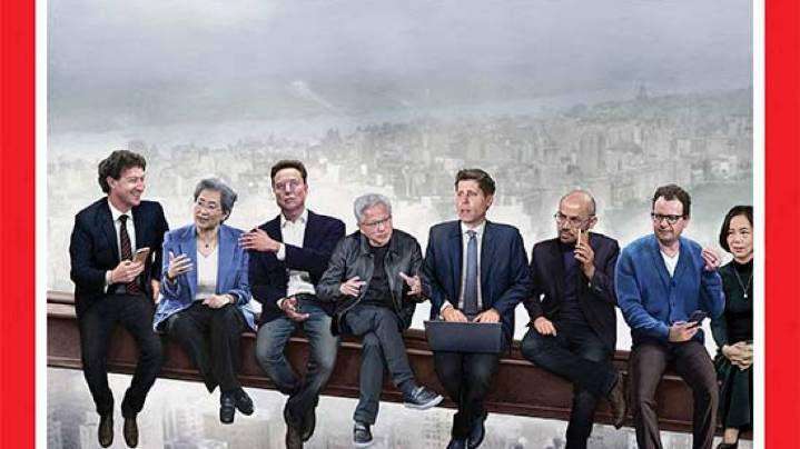 Los "Arquitectos de la IA" fueron elegidos como la Persona del Año por la revista Time