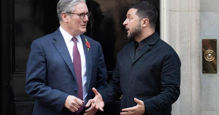 Starmer to meet Zelensky in Downing Street as Ukraine peace talks continue