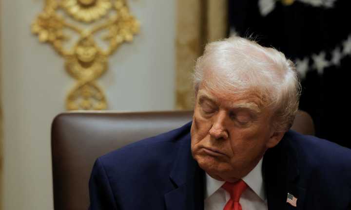 Trump actively undermining GOP's efforts to tout his health by napping in public: analysis