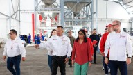 Delcy Rodríguez inspecciona Planta de Urea de Pequiven