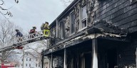 Apartment building damaged following fire in Milford