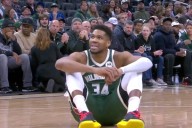 Giannis Antetokounmpo exits with calf strain in Bucks worry