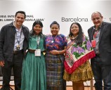Rigoberta Menchú llama a niñas y adolescentes indígenas a mantener lucha y liderazgo