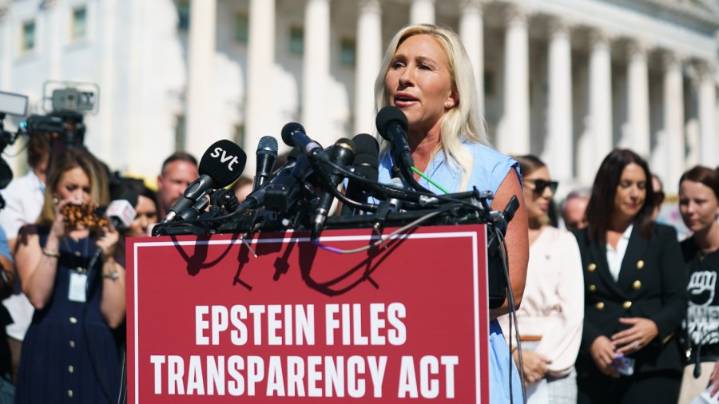 Greene says Trump was 'furious' with her after she signed Epstein files discharge petition