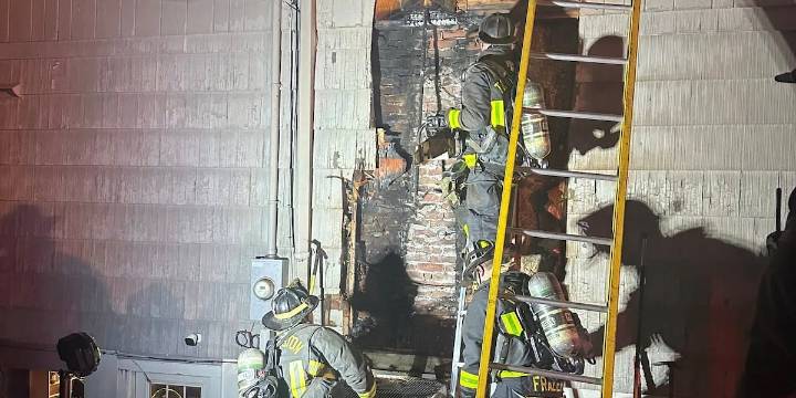 Firefighters knock down house fire in Litchfield