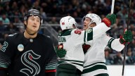 Eriksson Ek notches goal and 2 assists as Wild score 3 in 3rd period, beat Kraken 4