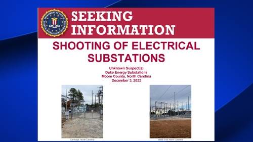 Targeted attack on Duke Energy power grids in Moore County remains unsolved