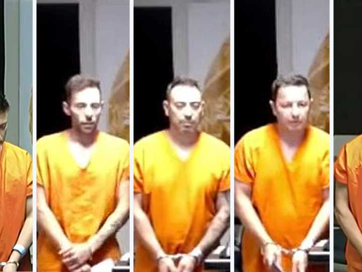 Cómo fue la audiencia de fianza de los argentinos presos por robar en Miami: uniforme naranja, un traductor y una jueza viral