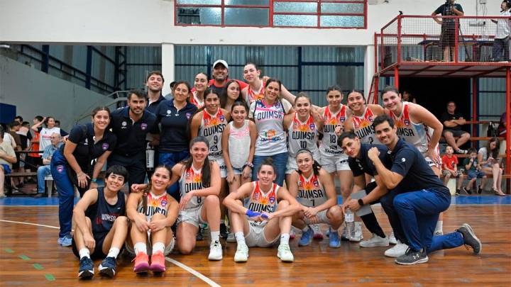 Quimsa le ganó a Náutico de Rosario y quedó cerca de la clasificación en la Liga Femenina