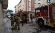 Bomberos aofocan un incendio en una vivienda de Torre Pacheco y atienden a un hombre por inhalación de humo