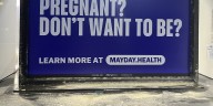 Abortion pill signs coming down after cease and desist letter