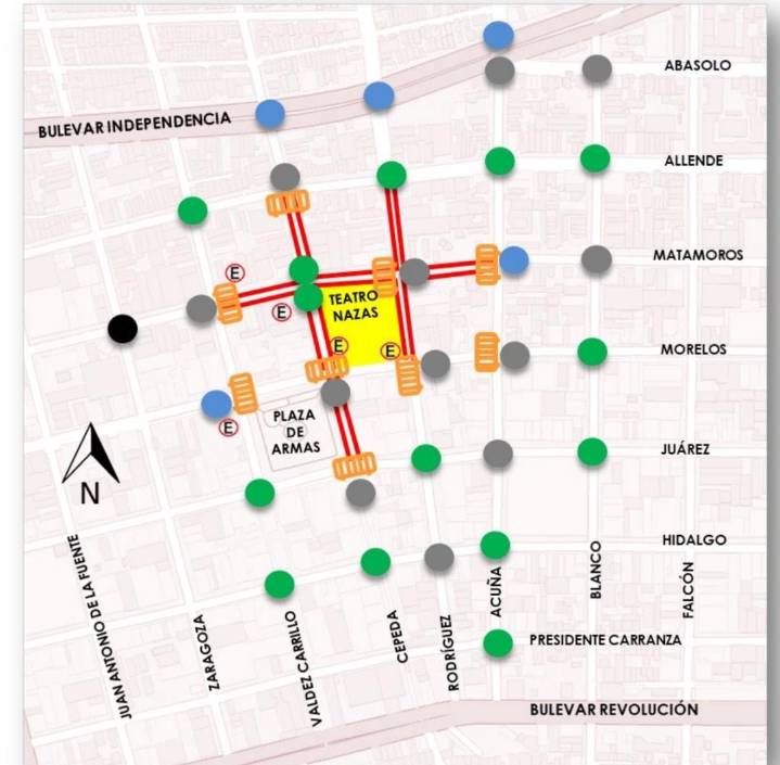 Listo el operativo vial para el Primer Informe de resultados del alcalde Román Alberto Cepeda González