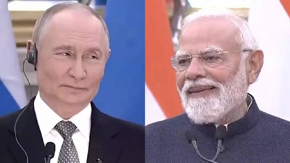 Watch: Putin Smiles As PM Modi Greets Delegates in Russian Language India News
