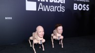 Beeples billionaire robot dogs — Musk, Zuckerberg, and Bezos