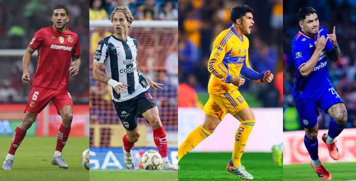 Semifinales del Apertura 2025 inician con Toluca, Rayados, Tigres y Cruz Azul