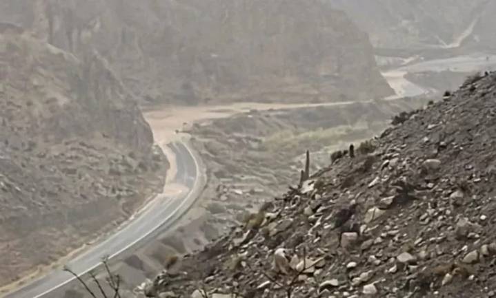 Rutas salteñas | Vialidad reabrió la RN 51 tras despejar rocas y rescatar camiones varados