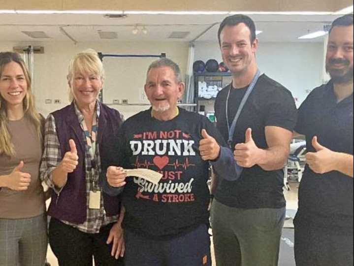 Stroke survivor donates $6,000 to Beausejour rehab program that helped him recover