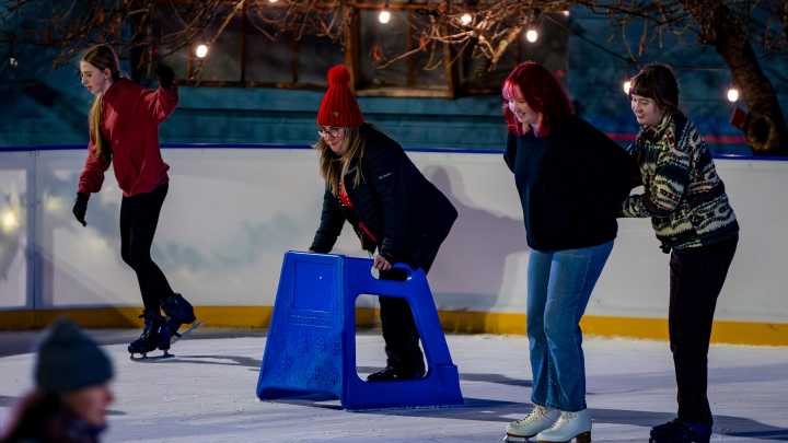 Festive Nights at the Holiday Ice Rink at Asheville Yards