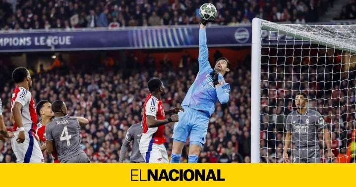 Courtois, harto, o cambia o tirará de la manta, el Real Madrid juega con diez y por momentos con nueve