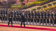 Russian President Putin accorded ceremonial welcome at Rashtrapati Bhavan