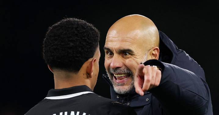 Pep Guardiola's differing Man City reactions to Rayan Cherki and Savinho speaks volumes