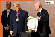 FIFA honors US President Donald Trump with peace prize during World Cup Draw