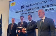 Aeroméxico anuncia ruta directa a Barcelona con seis vuelos semanales