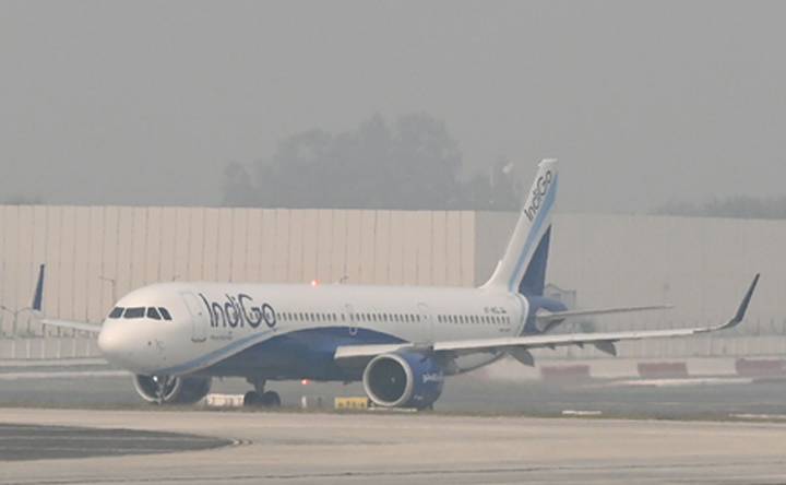 IndiGo cancels all domestic flights departing from Delhi Airport till midnight today amid disruptions