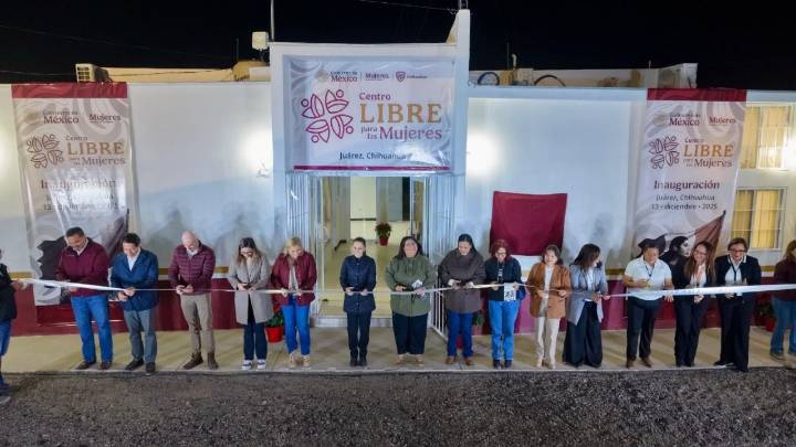 Claudia Sheinbaum inaugura Centro LIBRE para Mujeres en Ciudad Juárez