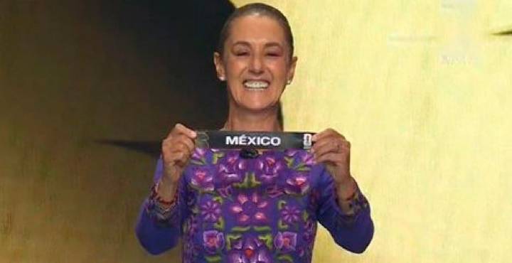 México encabeza el Grupo A; Sheinbaum toma el bombo de poder