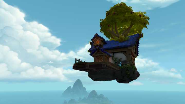 Blizzard sees players levitating their homes in WoW's player housing, 'even though there weren’t UI controls for that', decides it's now a feature, not a bug