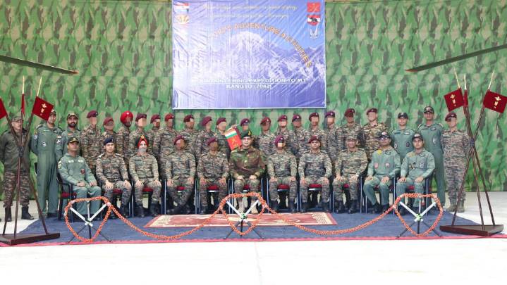 Indian Army makes history with first ascent of Mount Kangto