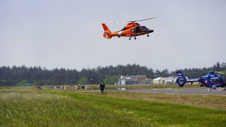 US Coast Guard helicopter returned to Newport. What to…