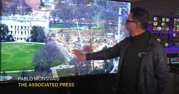 How AP took latest photos of the White House ballroom construction