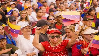 Presidente Maduro recibe a los CCBI para su juramentación en Miraflores