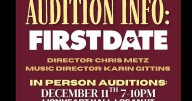 Auditions slated for inaugural dinner theatre production at LionHeart Hall on Dec. 11