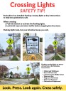 Rocky River installing pedestrian safety beacons