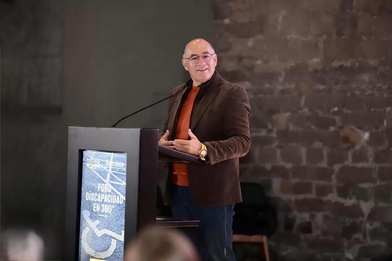 Galindo Ceballos destaca 215 obras con accesibilidad durante Foro “Discapacidad en 360°”