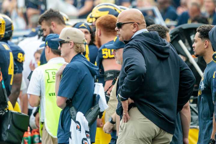 As Michigan coaching search heats up, Warde Manuel, athletics under scrutiny