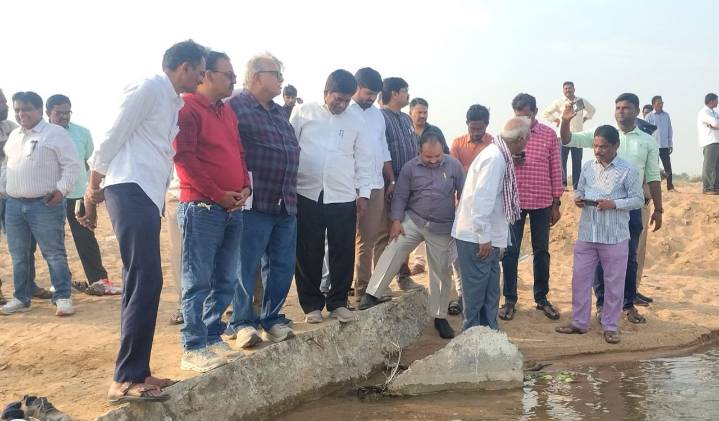 Fact-finding committee alleges conspiracy in Manair check dam blast